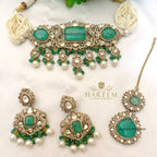Aliya Dublet stone Mossanite set