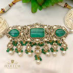 Aliya Dublet stone Mossanite set