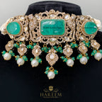 Aliya Dublet stone Mossanite set