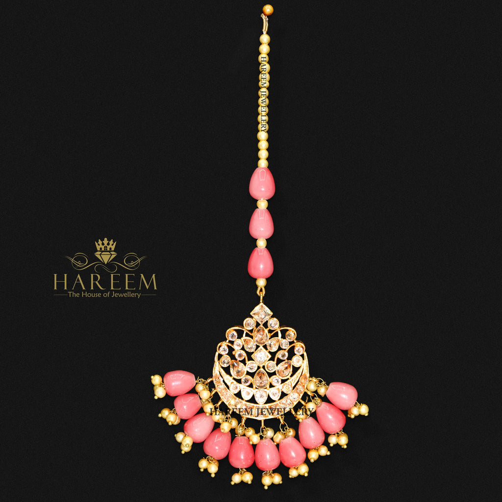 Beena Gold Platted Traditional Set