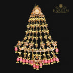 Beena Gold Platted Traditional Set
