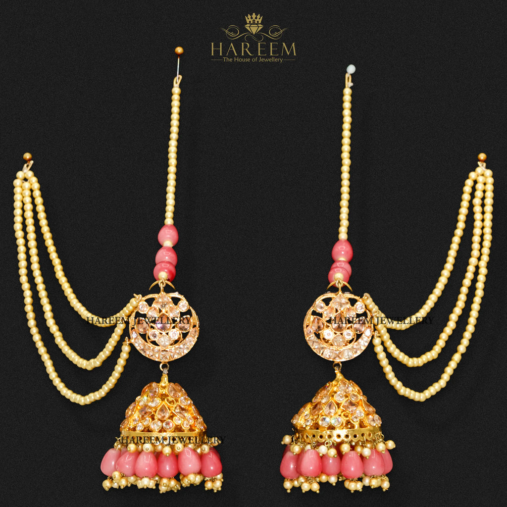 Beena Gold Platted Traditional Set