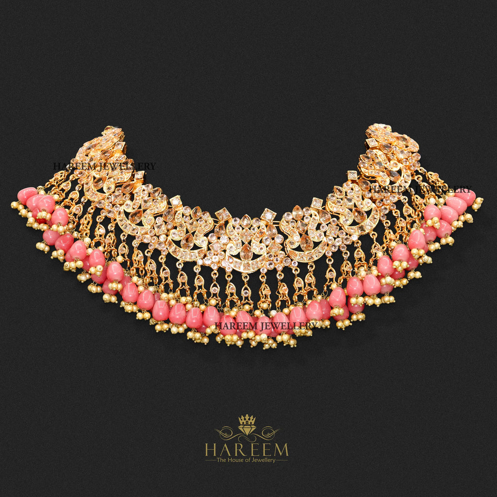 Beena Gold Platted Traditional Set