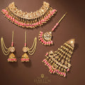 Beena Gold Platted Traditional Set