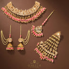 Beena Gold Platted Traditional Set