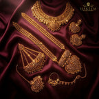 Mona Gold Bridal set