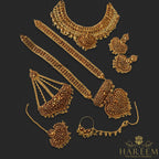 Mona Gold Bridal set