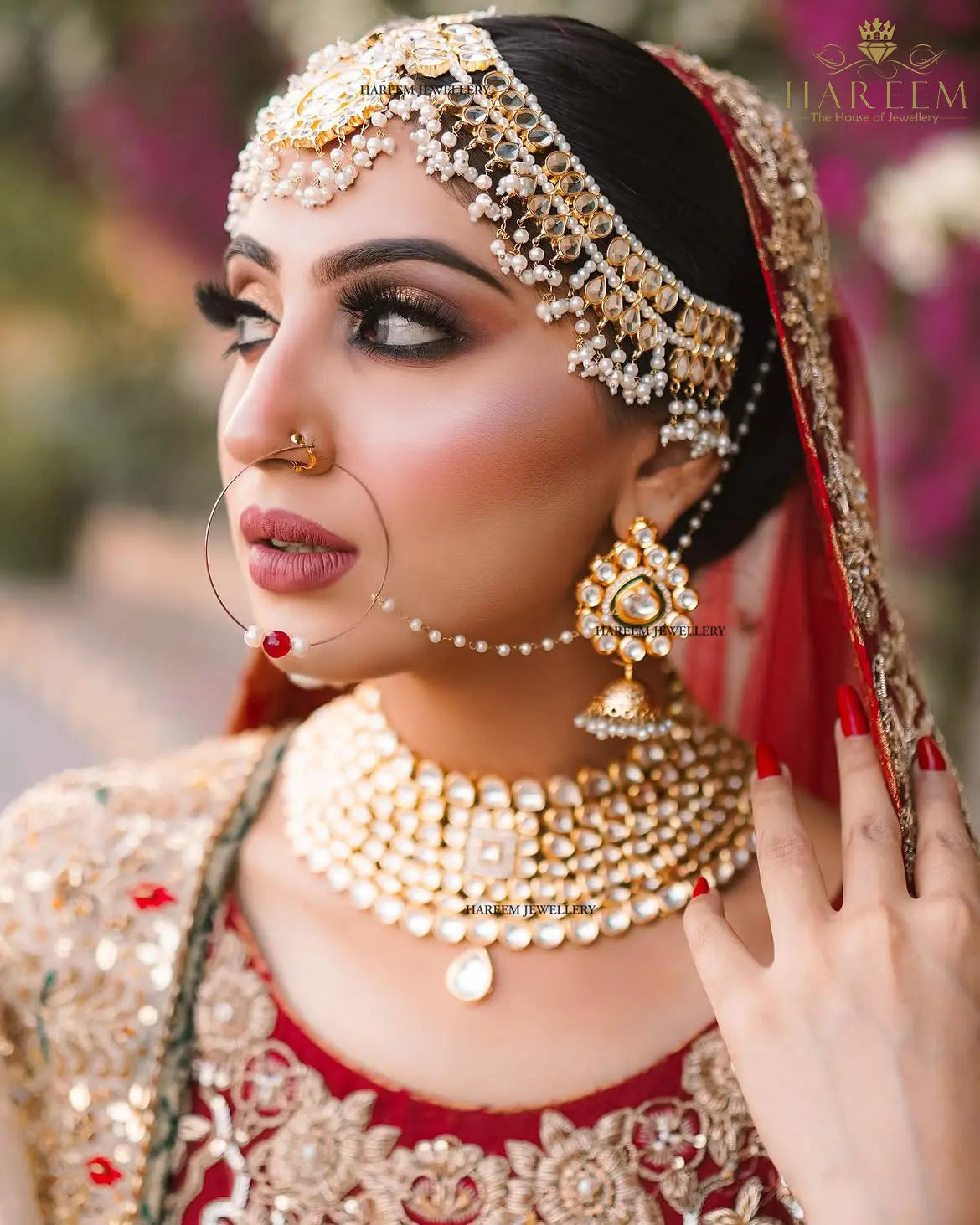 Naheed Jaipuri Kundan Set