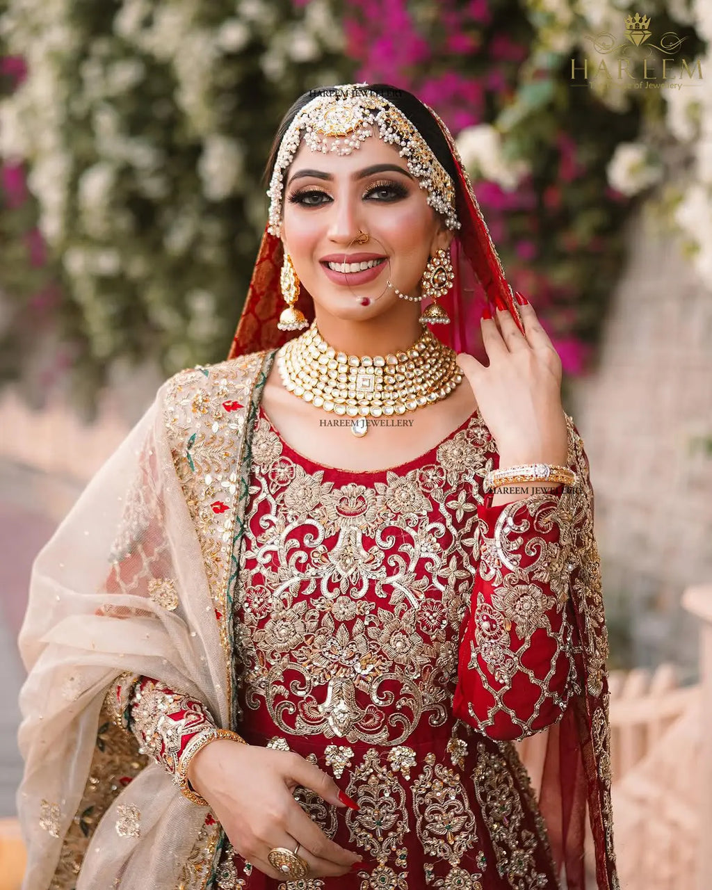 Naheed Jaipuri Kundan Set