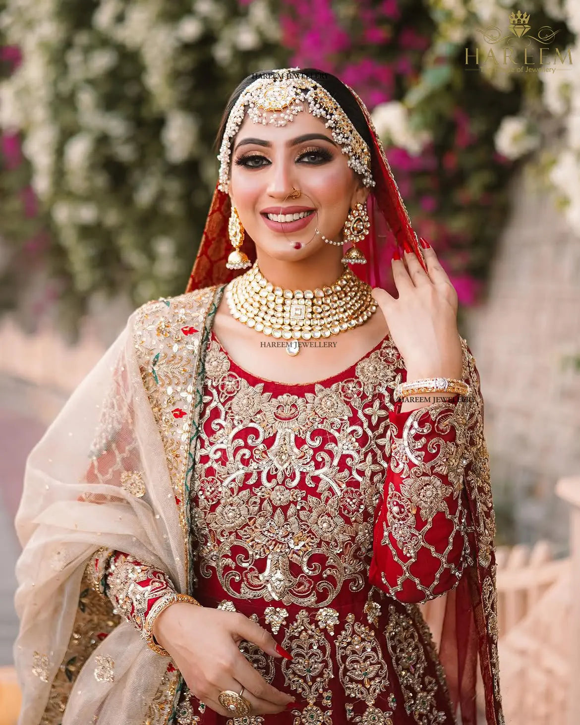 Naheed Jaipuri Kundan Set