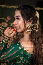 PARITI Hyderabadi Heritage Earrings tika Combo