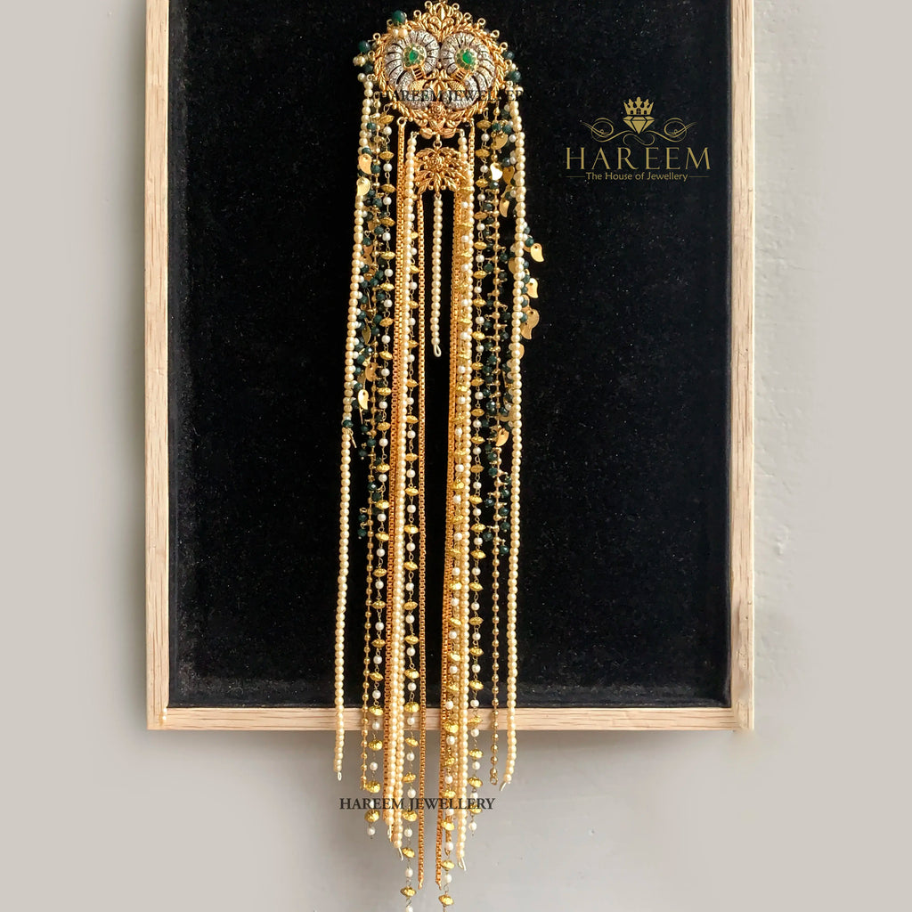 Noor-e-Taj Multi-Way Bridal Headpiece