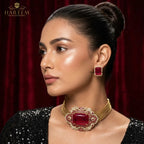 Diyaa Ruby choker
