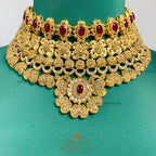 Zoya Gold platted traditional Bridal set