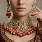 Margarita Polki Kundan set