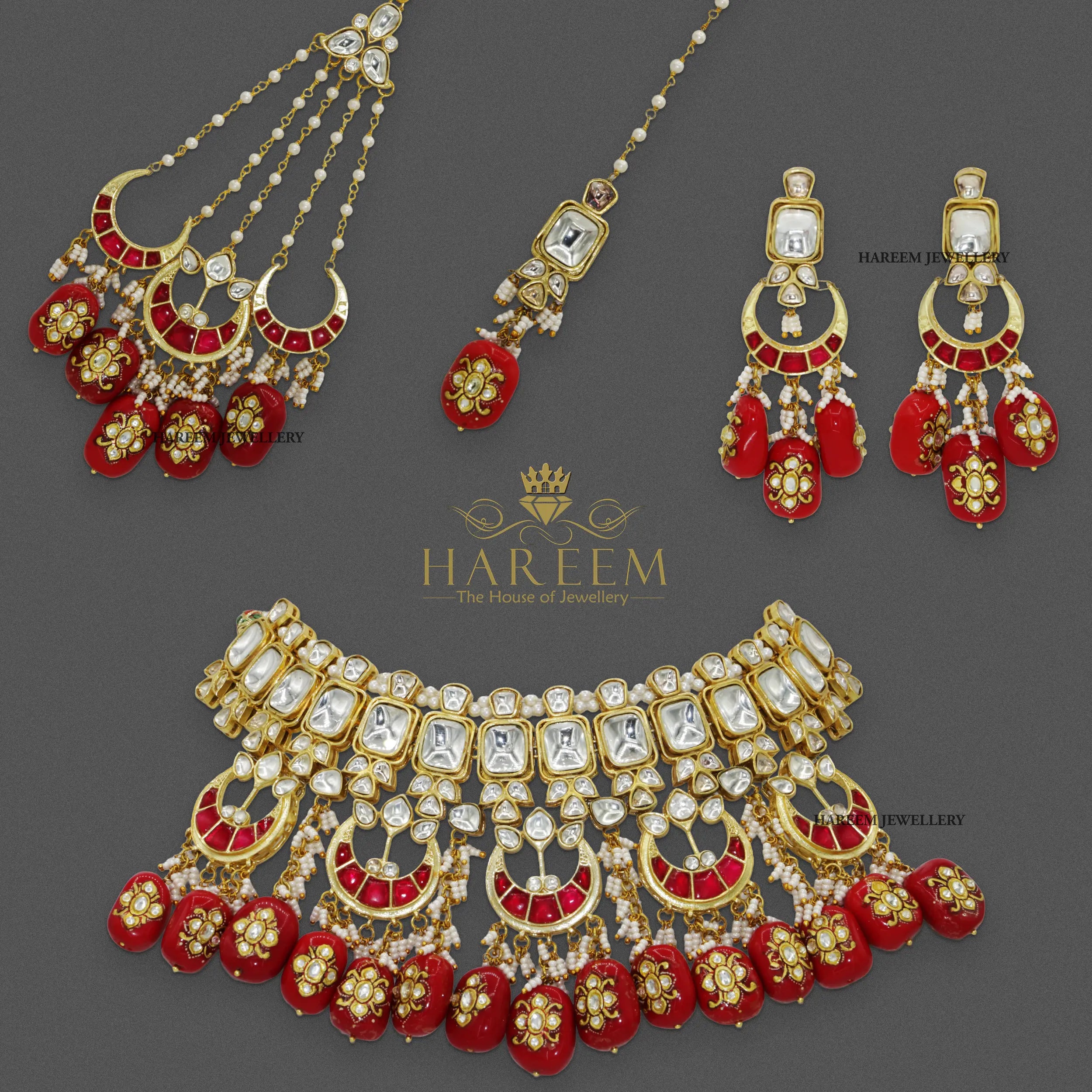 Margarita Polki Kundan set