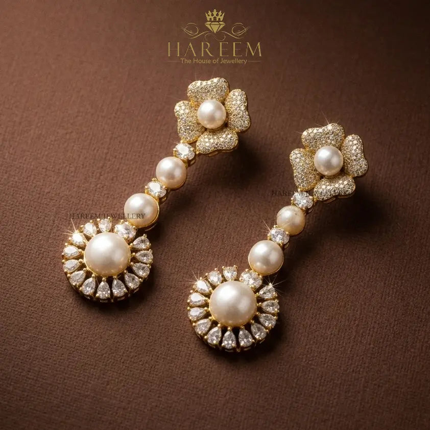 Rosy diamond style Set