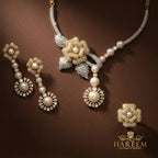 Rosy diamond style Set