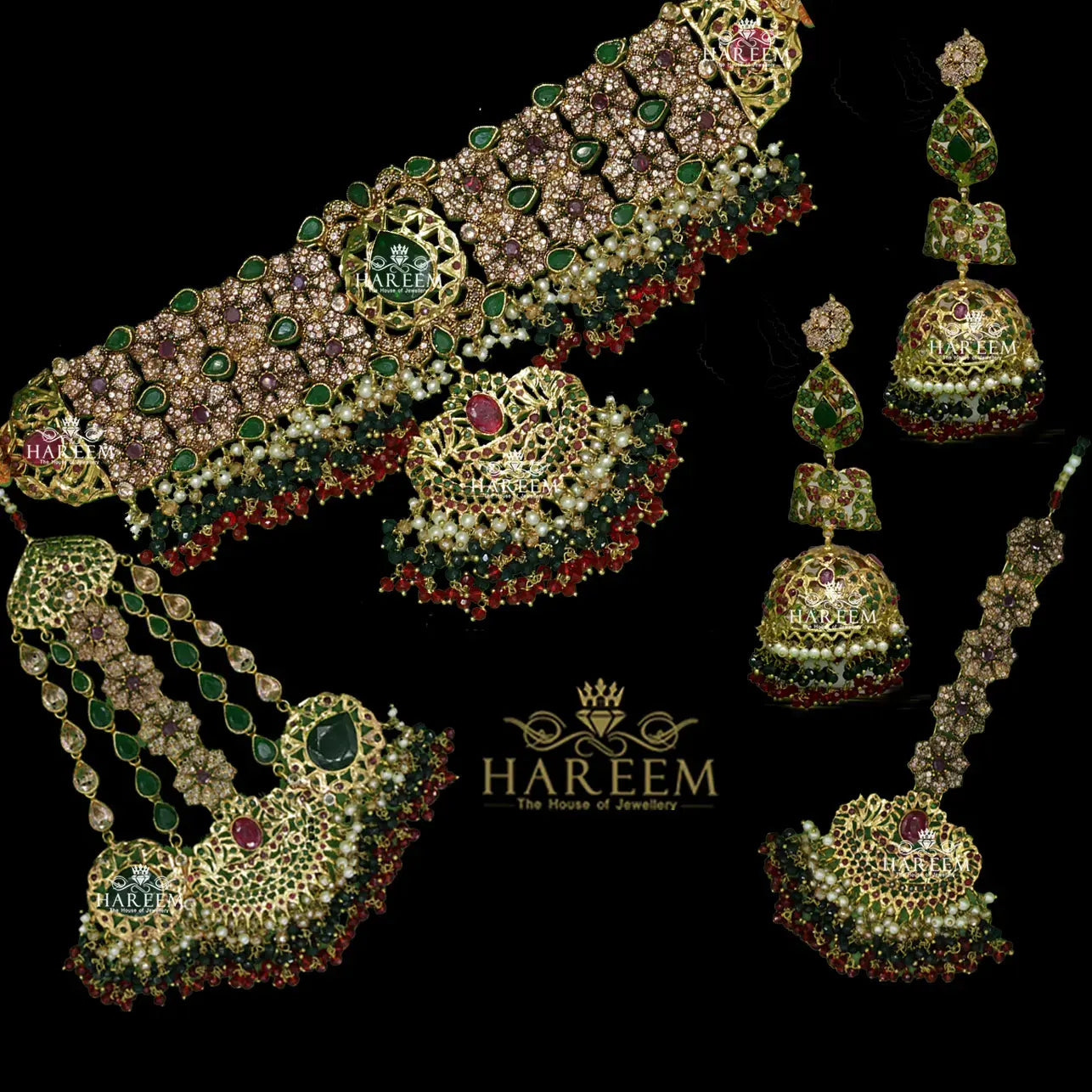 Gauhar traditional set