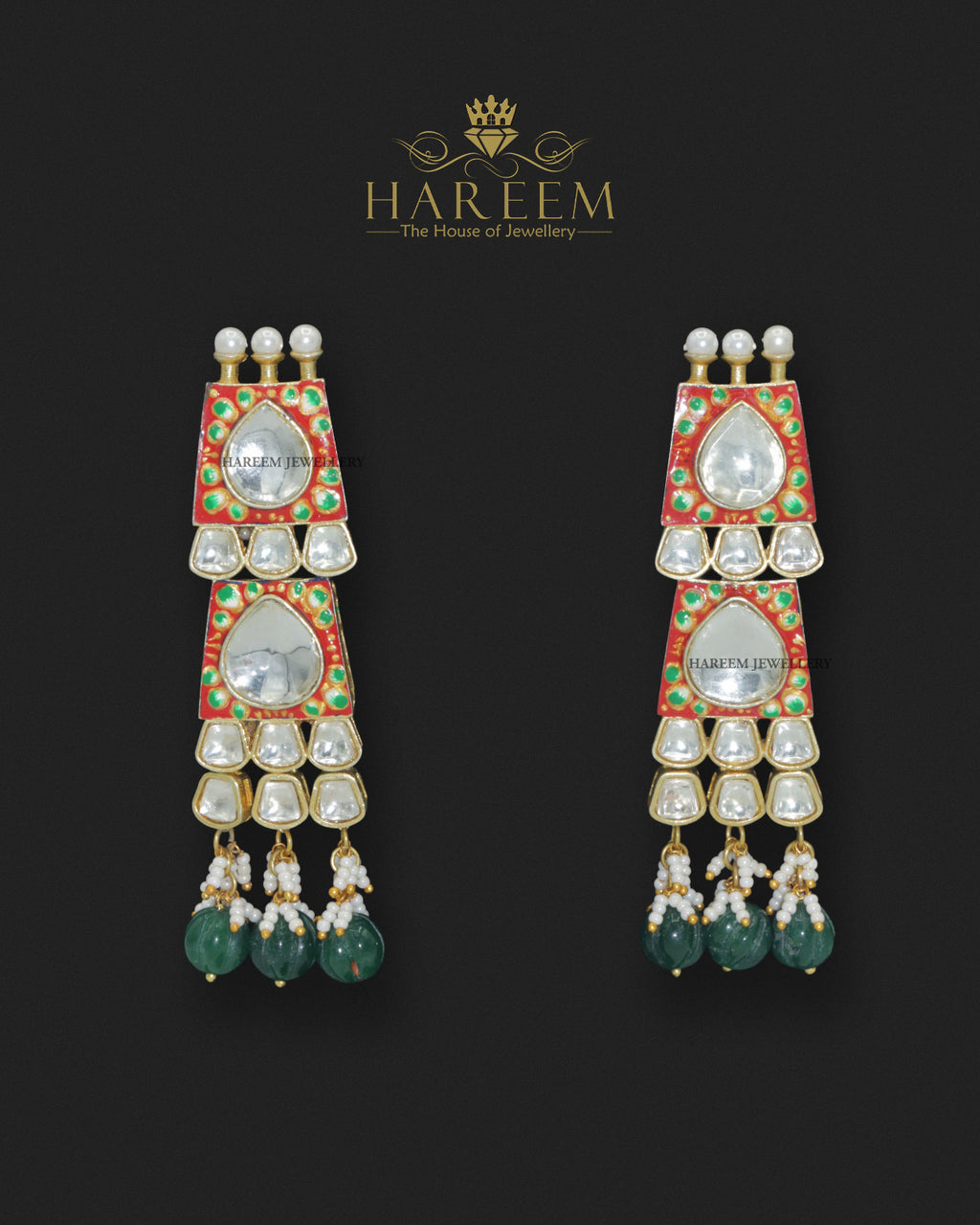 Baila Polki Kundan set